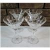 Image 1 : Qty 4 Marquis by Waterford Martini Glasses 4.5" dia, 7"H