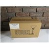 Image 5 : Box (4 cases, 8 glasses) Riedel Bar 6416/71  Lead Crystal Cognac Hennessy Glasses