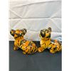 Image 4 : Pair of Ceramic Tiger Cubs Made in Italy