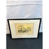 Image 1 : Signed Framed Sketch Print