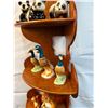 Image 3 : Wooden Corner Wall Shelf with Animals