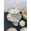 Image 2 : 8 Pieces of Bavaria Empress Dresdner Flowers & 39 Schumann Bavaria Pieces of China