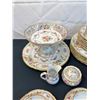 Image 2 : 8 Pieces of Bavaria Empress Dresdner Flowers & 39 Schumann Bavaria Pieces of China