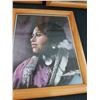 Image 6 : 5 Framed Indigenous Prints. - Artist P Cross