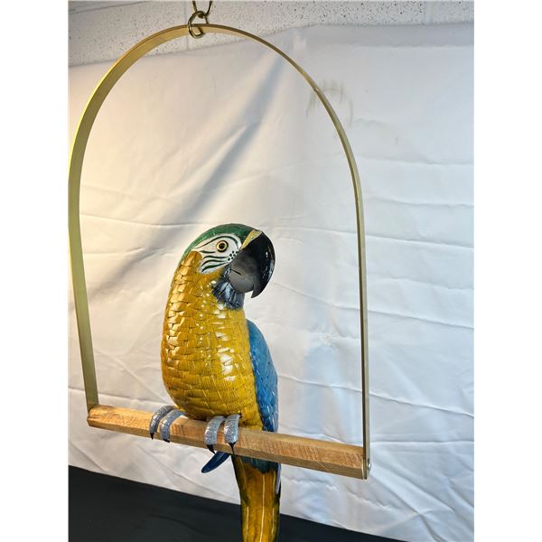 Decorative Makaw on Perch