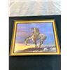 Image 1 : Man on Horse - Signed by Artist