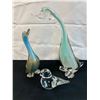 Image 1 : 3 Glass Bird Figurines