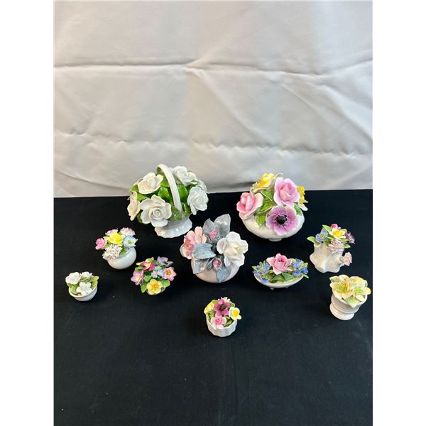 Assortment of China Flowers