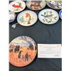 Image 2 : Assortment of Collector & Decorative Plates including "Bountiful Harvest"