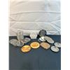 Image 1 : Assortment of Coasters includes Metal, Wooden & Stone