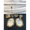 Image 1 : Gold Coloured Ornate Home Decor