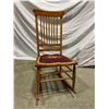 Image 1 : Vintage Wooden Rocking Chair