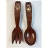 Image 1 : Oversized Decorative Ceramic Spoon & Fork