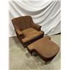 Image 1 : Vintage Armchair & Ottoman (Vogel Furniture)