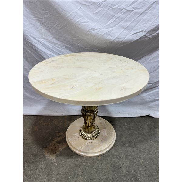 Stone Top & Base Side Table