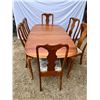 Image 1 : J.W Woodcraft Dining Table and Chairs