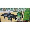 Image 2 : AS NEW SUPERIOR 1/4" ROUTER WITH TABLE