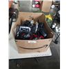 Image 1 : BOX OF VARIOUS POWER TOOLS