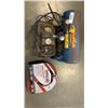 Image 1 : 1 1/2HP DUAL TANK AIR COMPRESSSOR WORKING WITH NEW IMPULSE HOSE