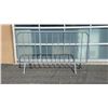 Image 1 : 48" X 77" STANDING METAL BARRIER CAN BE HOOKED TOGETHER WITH OTHERS