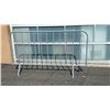 Image 2 : 48" X 77" STANDING METAL BARRIER CAN BE HOOKED TOGETHER WITH OTHERS