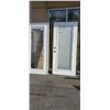 Image 1 : 2 EXTERIOR PATIO DOORS 32" X 77"