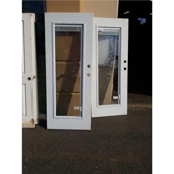 2 EXTERIOR PATIO DOORS 32" X 80"