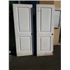 Image 1 : 2 SLIDER INTERIOR DOORS 28" X 80" NO HARDWARE