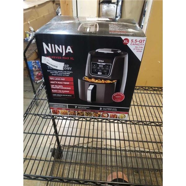 NINJA  AIR FRYER MAX XL TESTED AND WORKING - RETAIL $249