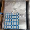 Image 2 : 3 NEW 30 PACKS OF MYLAR RESEALABLE BAGS RETAIL $96