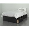 Image 1 : NEXERA TWIN SIZE NED FRAME WITH DRAWERS - RETAIL $529