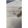 Image 2 : PINK AMETHYST WAND DISPLAY WITH ROSE QUARTZ BRACELET