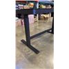Image 2 : ELECTRIC ADJUSTABLE HEIGHT GLASSTOP DESK TESTED AND WORKING RETAIL$699