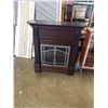 Image 1 : ELECTRIC FIREPLACE INSERT WITH MANTLE