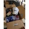 Image 1 : BOX OF TEA  AND FOOD CONTAINERS