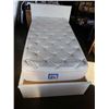 Image 2 : SINGLE SIZE BEDFRAME WITH SERTA MATTRESS