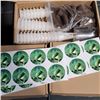 Image 2 : 3 NEW 120 PIECE HYDROPONIC SEED PLANTING KITS