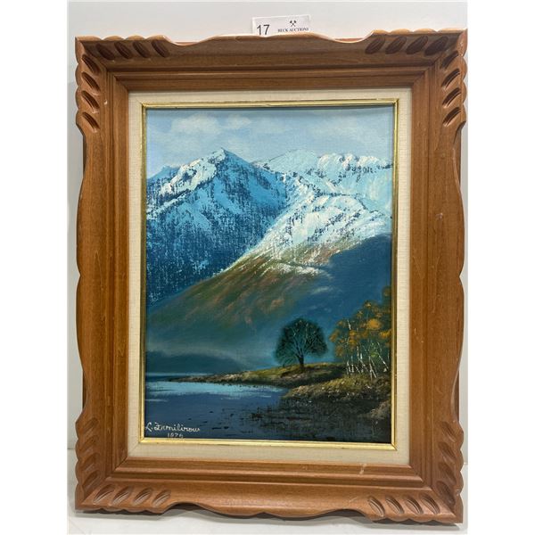 A Serenity Peaks Mountain Landscape