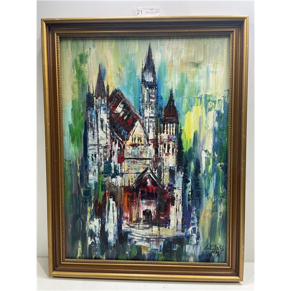 Urban Abstraction Acrylic Art