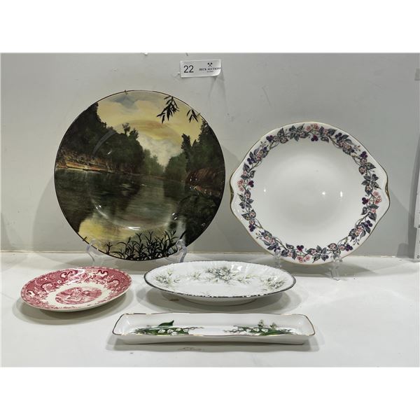 Assortment of Decorative China and Porcelain Pieces - Includes Royal Doultan and More!