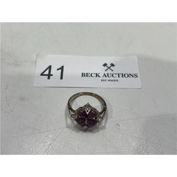 Gold PlatedGilded Gemstone Glamour