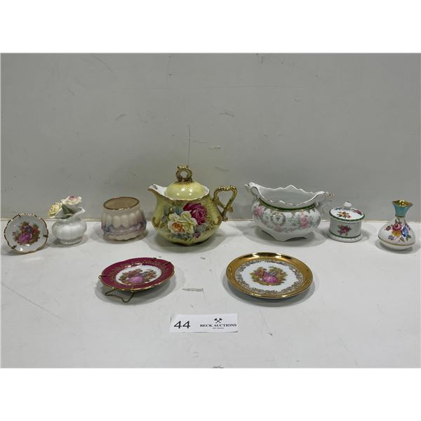 Miscellaneous Assortment Of Teacups And Dishware