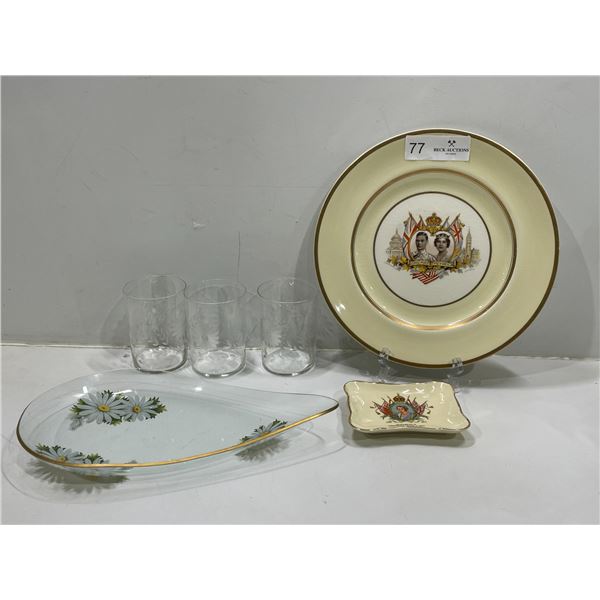 Assortment Of Decorative Glass Ware