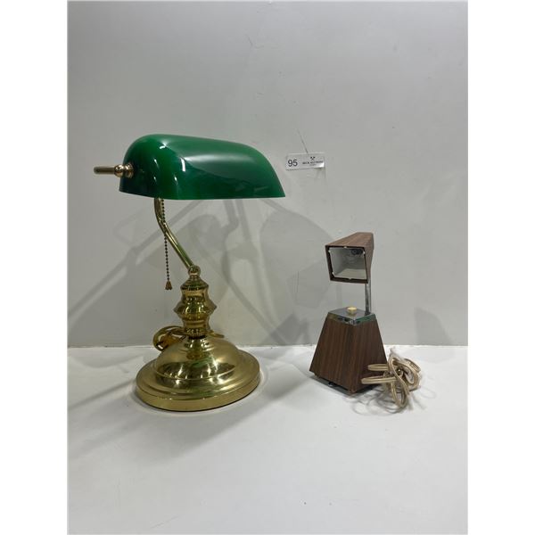 Vintage Lamps WIth Adjustable Heads
