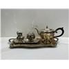 Image 1 : Collection Of SIlverware Teapot Set
