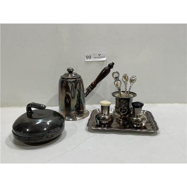 Silverware Assortment Of Miscellaneous Kitchenware Items