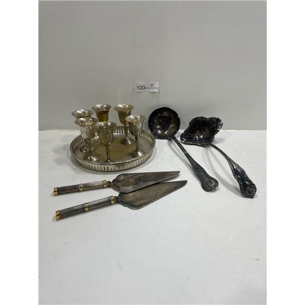 Collectible Silver Dishware Assortment