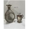Image 2 : Assortment Of Silver Decorative Home And Dishware
