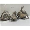Image 3 : Assortment Of Silver Decorative Home And Dishware