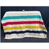 Image 1 : Vintage Hudson Bay Point Wool Blanket